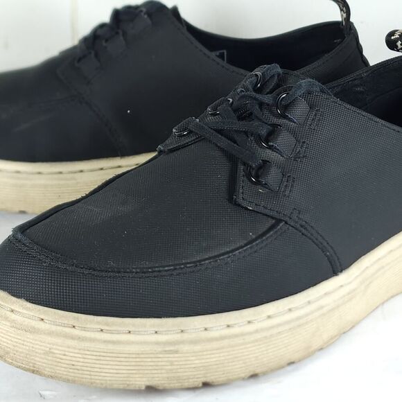Dr. Martens Men\'s Walden US 10 Black Canvas Lace-Up Casual Oxford Shoes main image 11